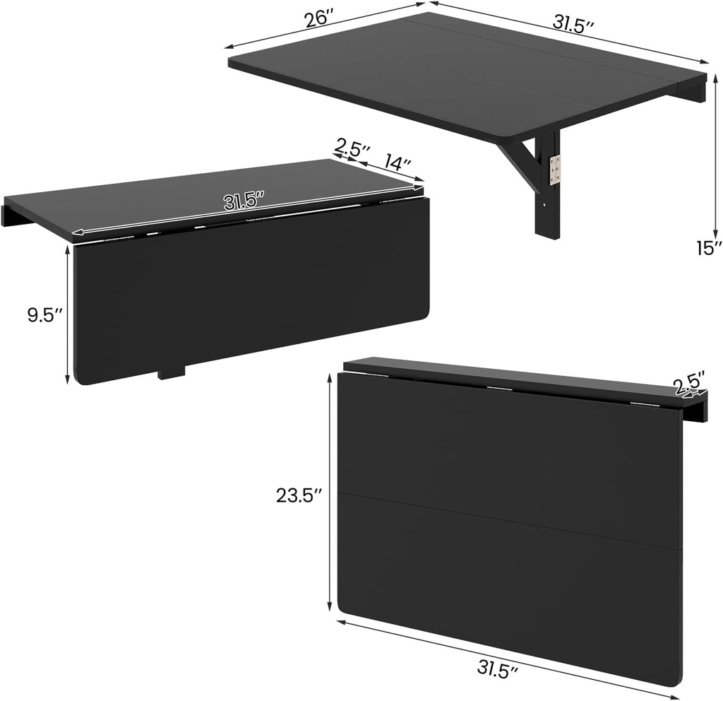 Wall Mounted Folding Desk