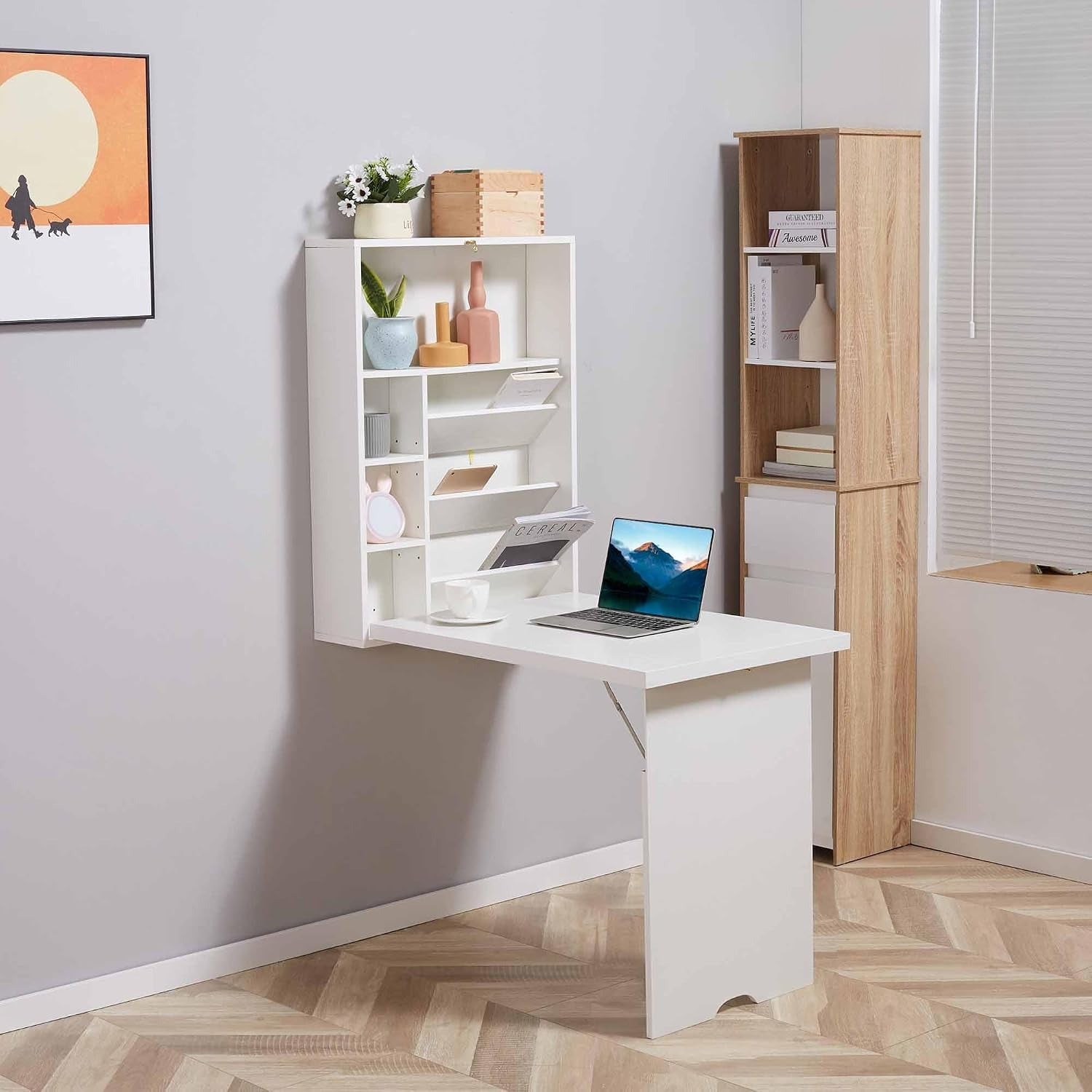 Wall Mounted Fold Out Desk