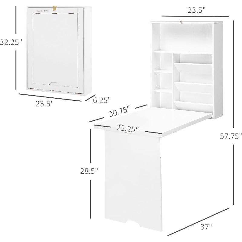 Wall Mounted Fold Out Desk