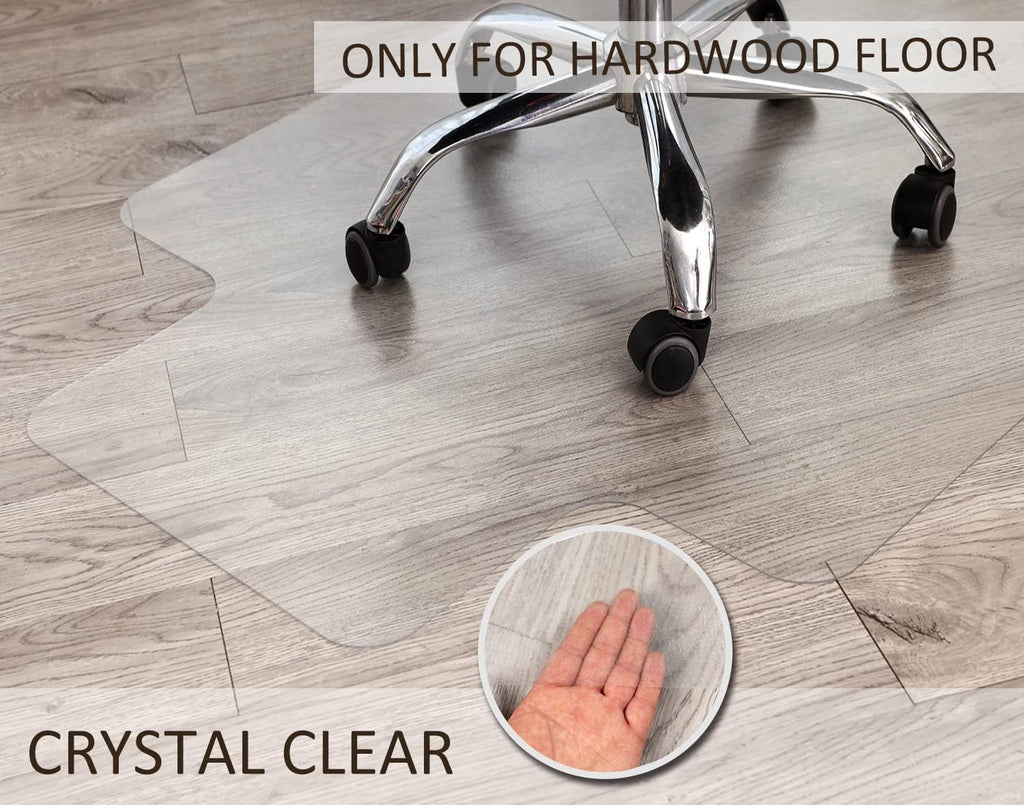 Clear Vinyl Office Chair Mat