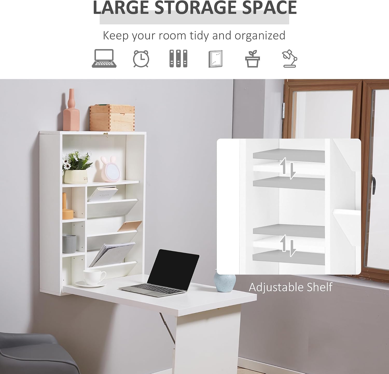 Wall Mounted Fold Out Desk