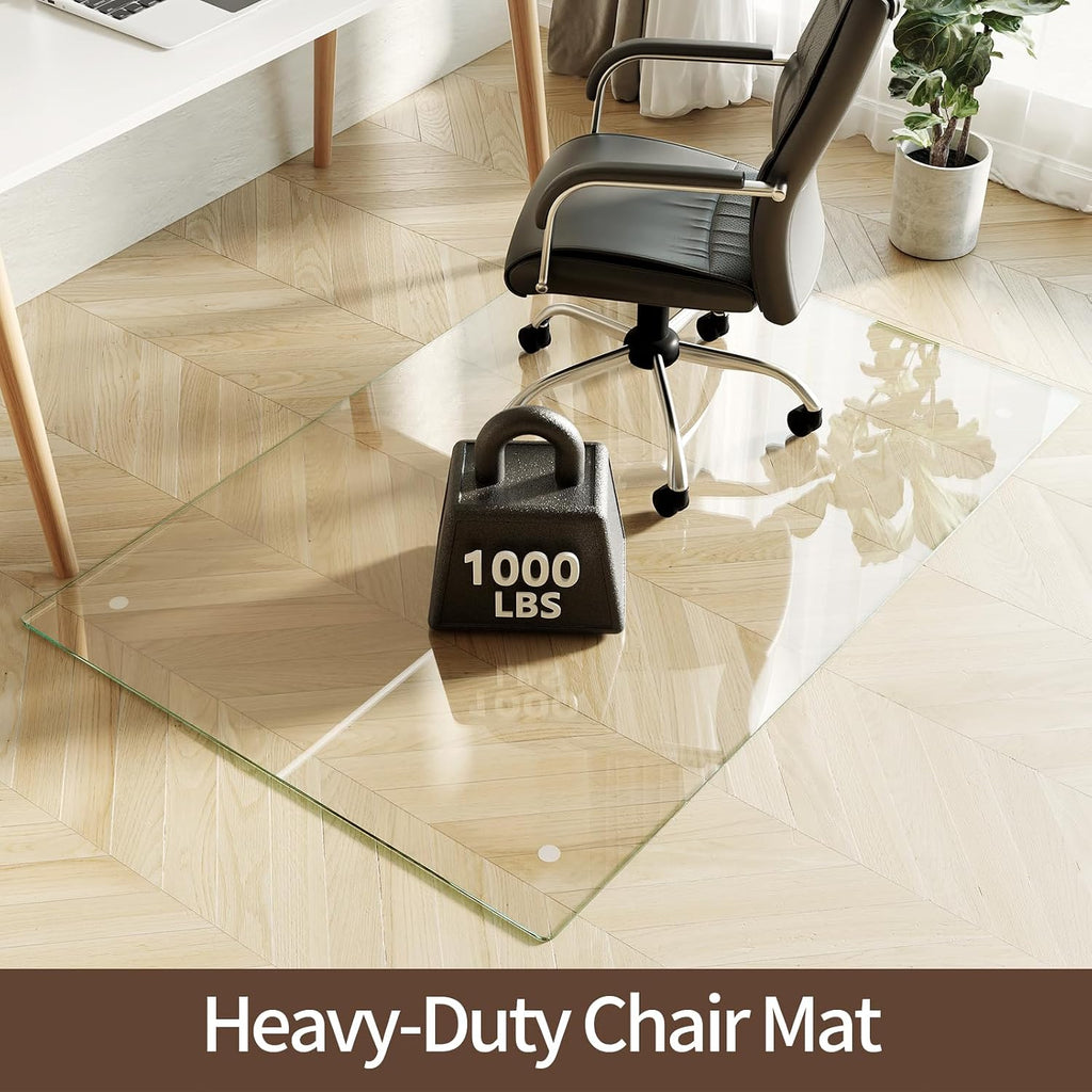 Tempered Glass Chair Mat