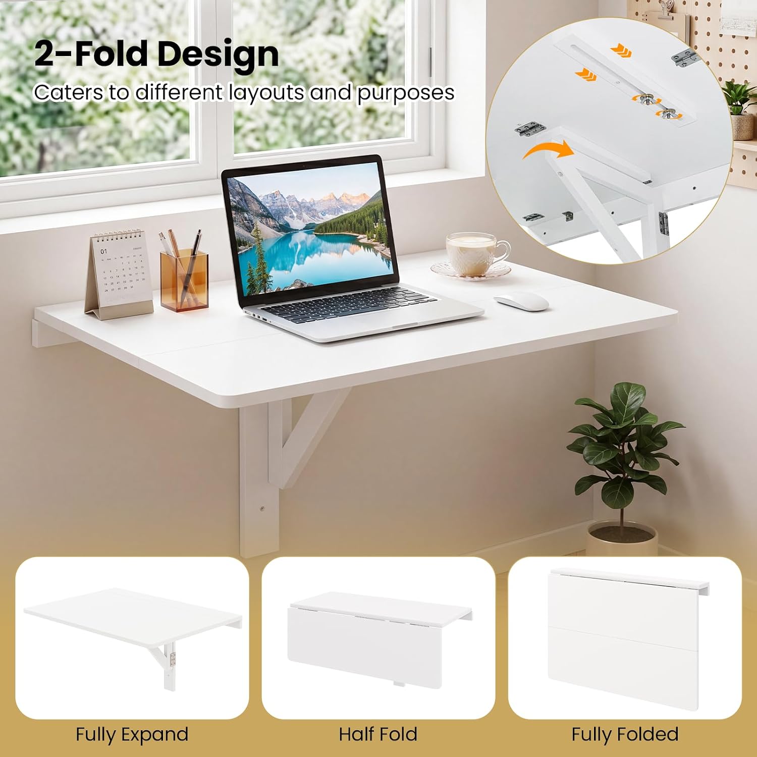 Wall Mounted Folding Table