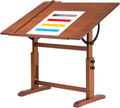 Large Wood Drafting Table