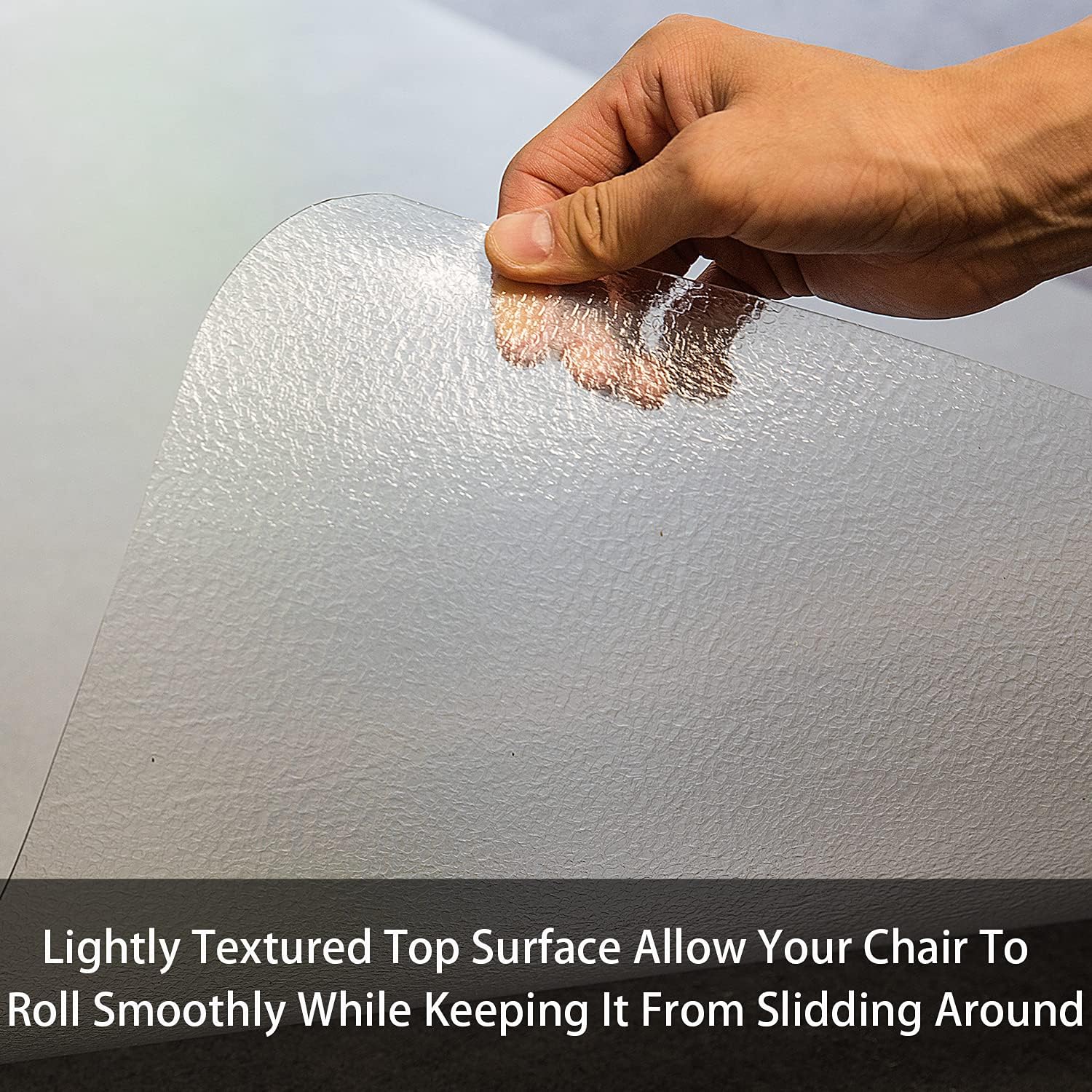 Clear Vinyl Office Chair Mat