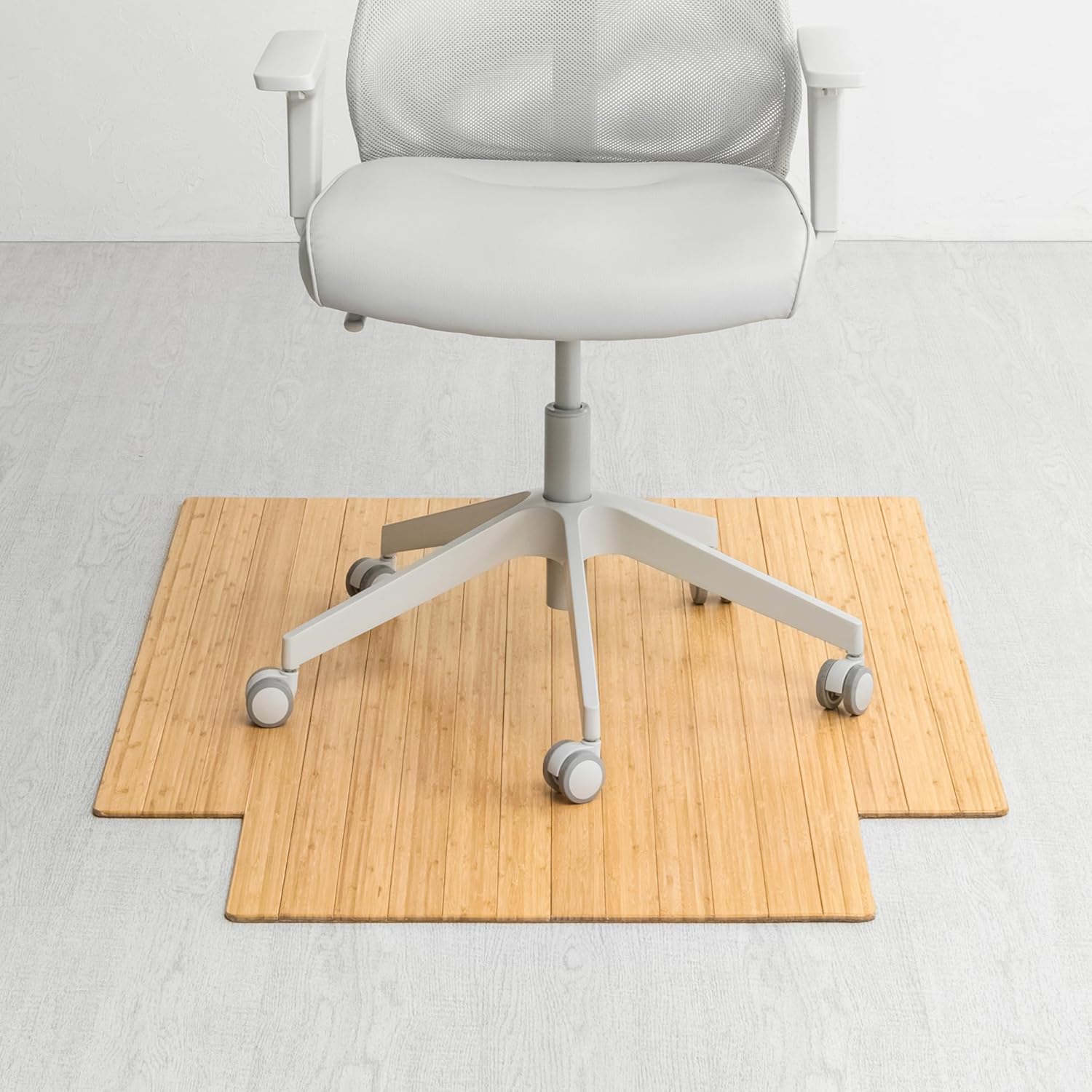 Bamboo Office Chair Mat