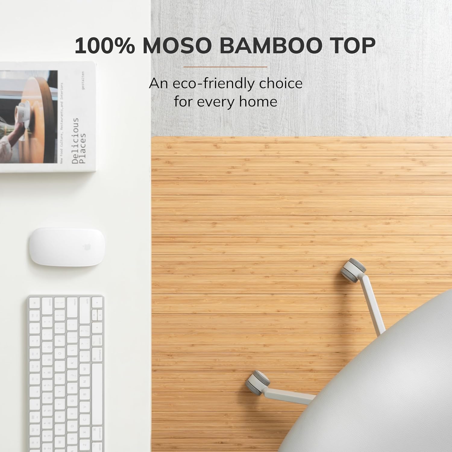 Bamboo Office Chair Mat