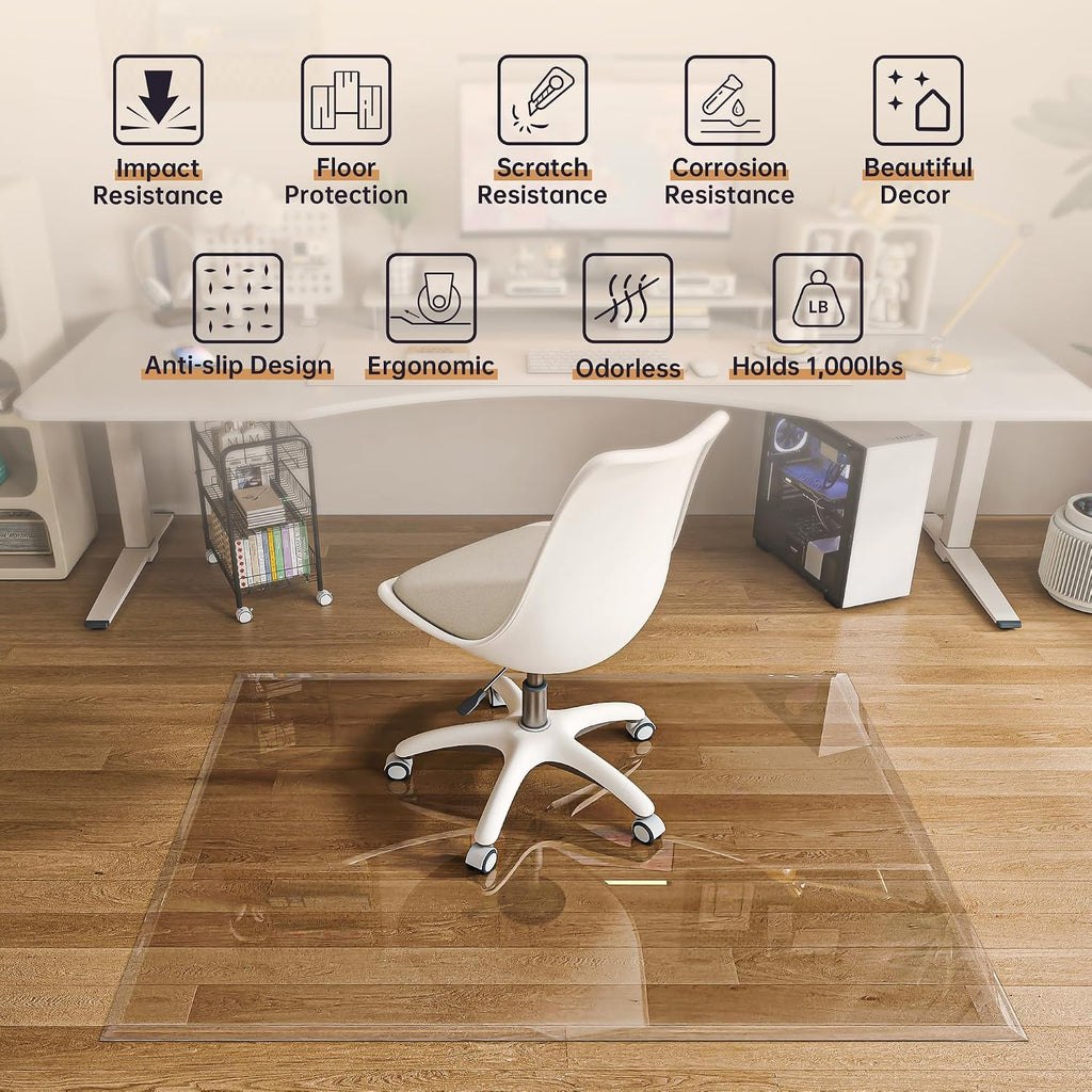 Glass Office Chair Mat