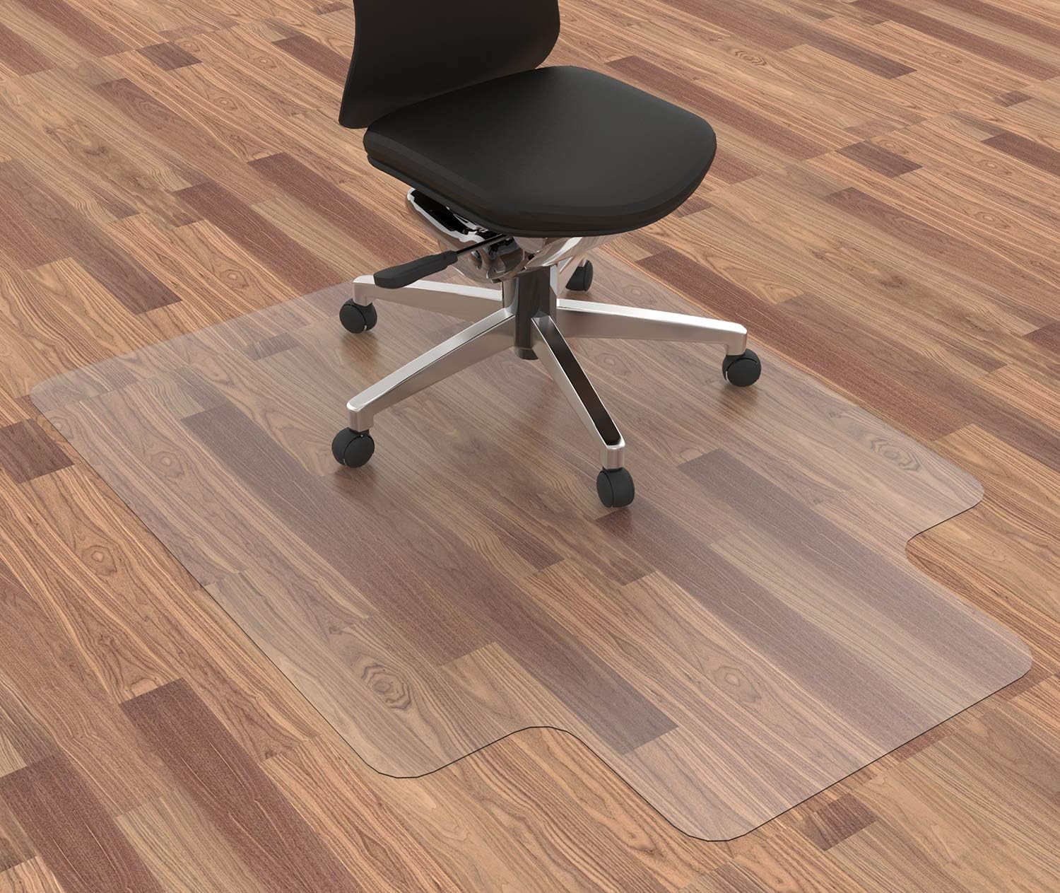 Clear Vinyl Office Chair Mat
