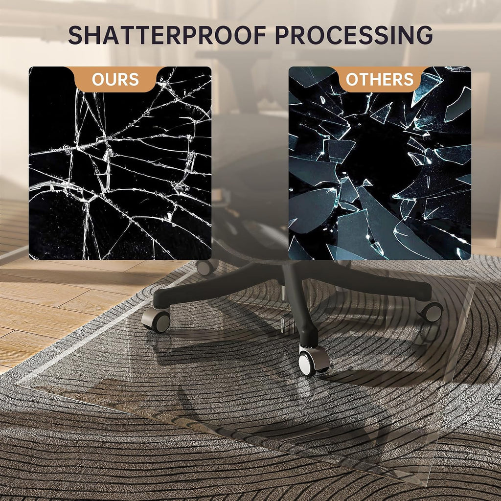 Glass Office Chair Mat