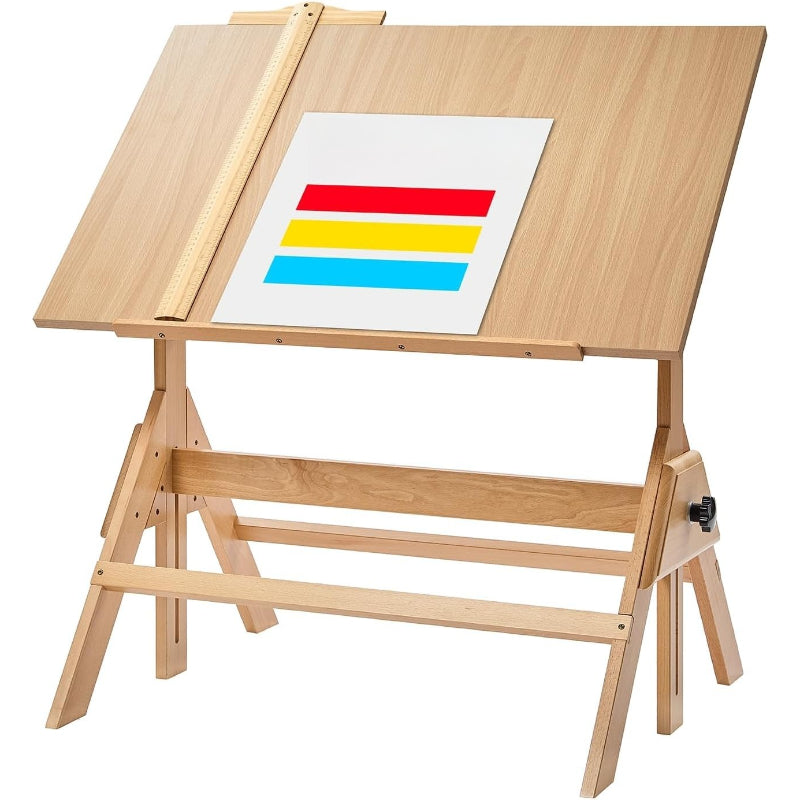 Wood Adjustable Drafting Table